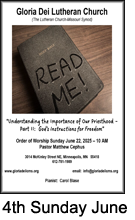 Bulletin June 22