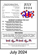 July Newsletter