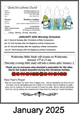 January Newsletter